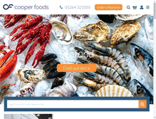 Tablet Screenshot of cooperfoods.co.uk